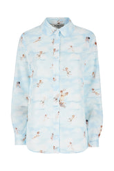 Printed polyester shirt -  | Wise