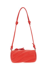 Borsa a spalla Mella mini in pelle rossa -  | Wise