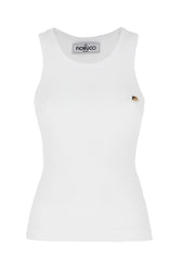 Top in cotone bianco -  | Wise