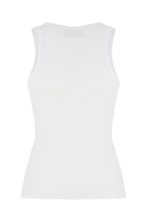 Top in cotone bianco -  | Wise