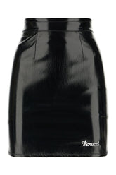 Black vinyl skirt -  | Wise