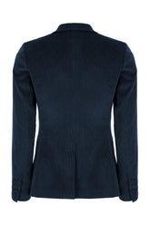 Giacca in velluto a coste blu notte -  | Wise