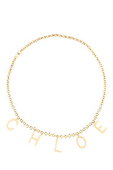 Gold metal chain belt -  | Wise