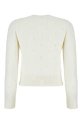 Ivory wool blend sweater -  | Wise