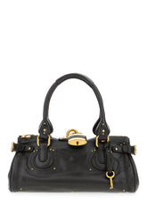 Dark brown leather Paddington shoulder bag -  | Wise