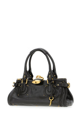 Dark brown leather Paddington shoulder bag -  | Wise
