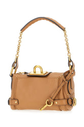 Beige leather small Paddington crossbody bag -  | Wise