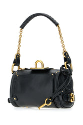 Black leather small Paddington crossbody bag -  | Wise