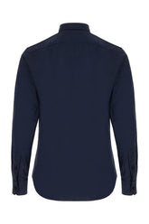 Midnight blue wool shirt -  | Wise