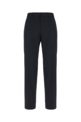 Midnight blue cotton pants -  | Wise