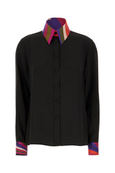 Black silk shirt -  | Wise