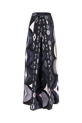 Printed silk pants -  | Wise
