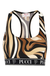 Top in nylon stretch stampato -  | Wise