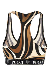 Top in nylon stretch stampato -  | Wise