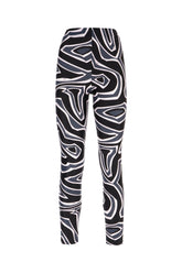 Printed stretch nylon leggings -  | Wise