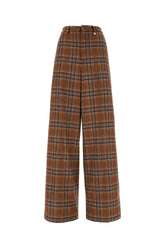 Pantalone in misto lana ricamata -  | Wise