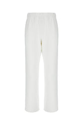 Pantaloni jogging in cotone bianco -  | Wise
