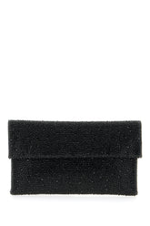Embellished fabric Carena clutch -  | Wise