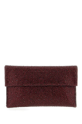 Embellished fabric Carena clutch -  | Wise