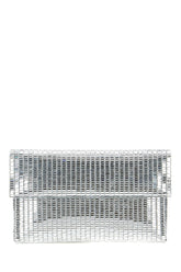 Embellished fabric Vega Pixel clutch -  | Wise