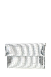 Embellished fabric Vega Pixel clutch -  | Wise