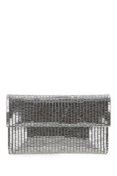 Embellished fabric Vega Pixel clutch -  | Wise