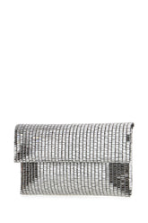 Embellished fabric Vega Pixel clutch -  | Wise