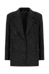 Embellished polyester blend blazer -  | Wise