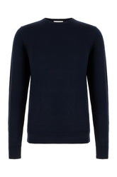 Maglione in lana blu notte -  | Wise