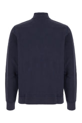 Felpa in cotone blu notte -  | Wise