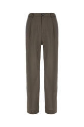Pantalone in lana tortora -  | Wise