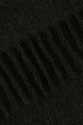 Sciarpa in misto lana nera -  | Wise