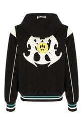 Multicolor polyester padded bomber jacket -  | Wise