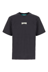 T-shirt in cotone antracite -  | Wise