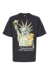 T-shirt in cotone antracite -  | Wise