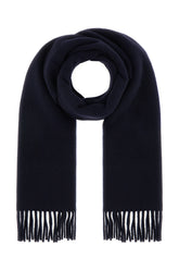 Sciarpa in lana blu notte -  | Wise