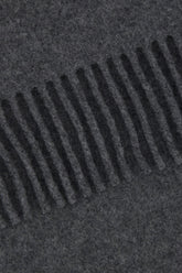 Sciarpa in lana grigio scuro -  | Wise