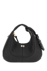 Borsa a mano in similpelle nera -  | Wise