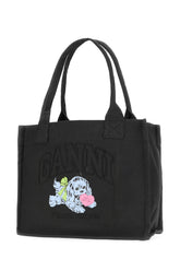 Borsa shopping in tela nera -  | Wise