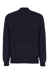 Midnight blue wool shirt -  | Wise