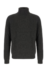 Graphite wool blend sweater -  | Wise