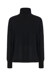 Maglione in lana nera -  | Wise