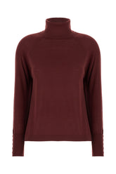 Maglione in lana bordeaux -  | Wise