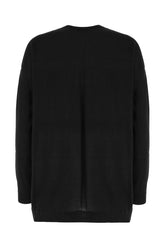 Maglione in misto seta blu notte -  | Wise