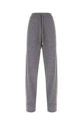 Grey cashmere joggers -  | Wise