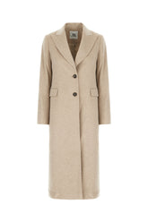 Sand cashmere coat -  | Wise