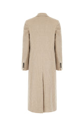 Sand cashmere coat -  | Wise