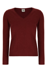 Maglione in cashmere rosso tiziano -  | Wise