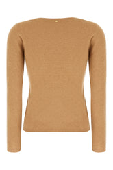 Maglione in cashmere biscotto -  | Wise