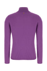 Maglione in cashmere viola -  | Wise